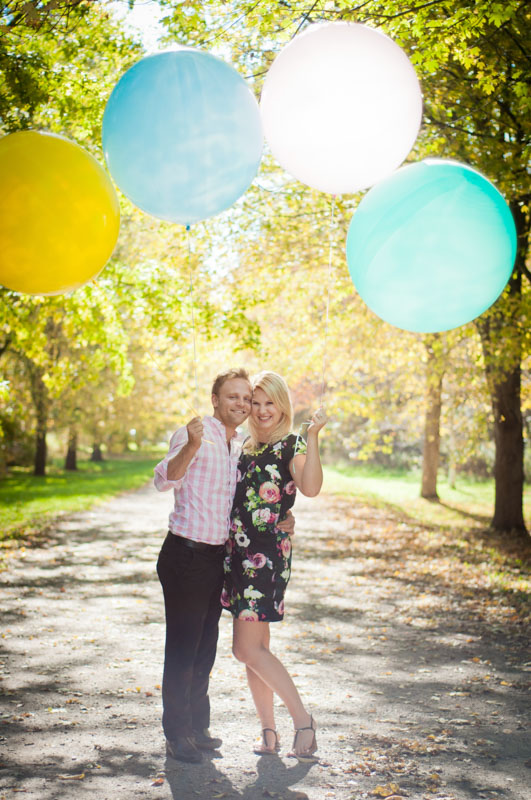 Guelph Arboretum Engagement Photography