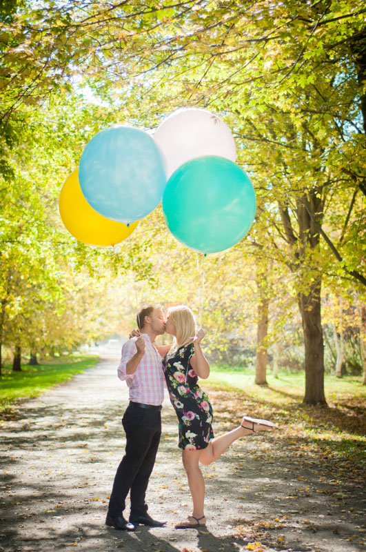 Guelph Arboretum Engagement Photography