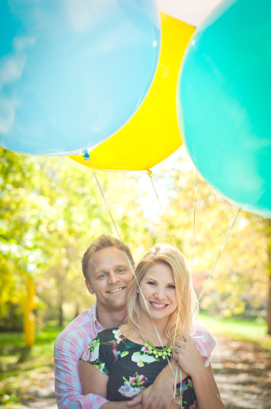 Guelph Arboretum Engagement Photography