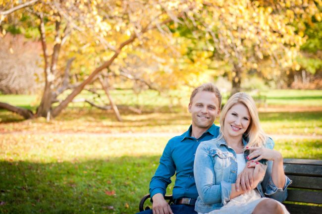 Guelph Arboretum Engagement Photography