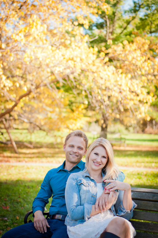 Guelph Arboretum Engagement Photography