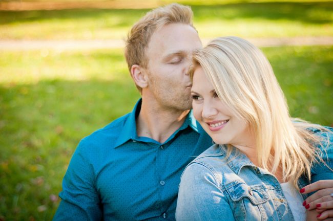 Guelph Arboretum Engagement Photography