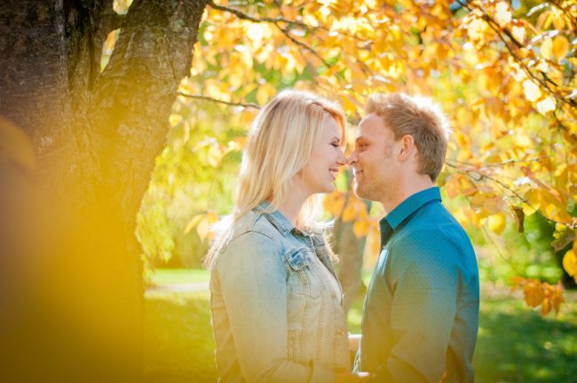 Guelph Arboretum Engagement Photography