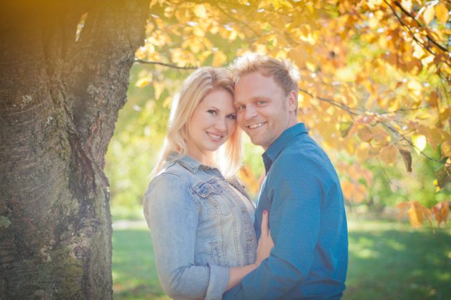 Guelph Arboretum Engagement Photography
