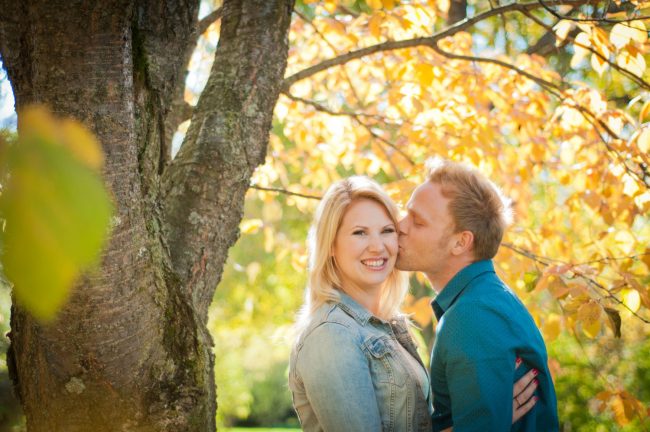 Guelph Arboretum Engagement Photography