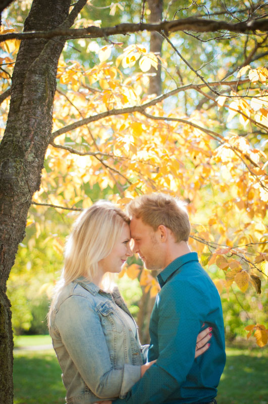 Guelph Arboretum Engagement Photography
