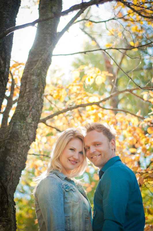 Guelph Arboretum Engagement Photography