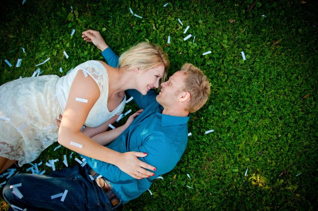 Guelph Arboretum Engagement Photography