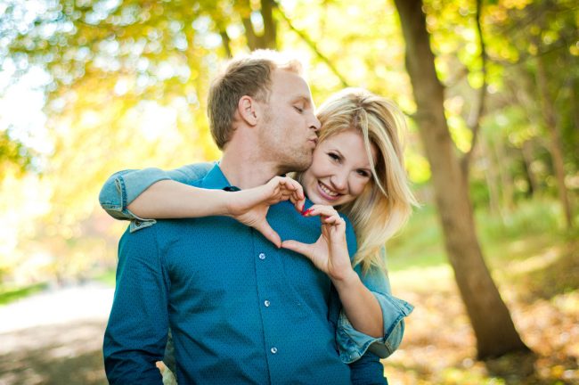 Guelph Arboretum Engagement Photography