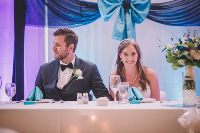 Alma Community Centre Wedding Reception