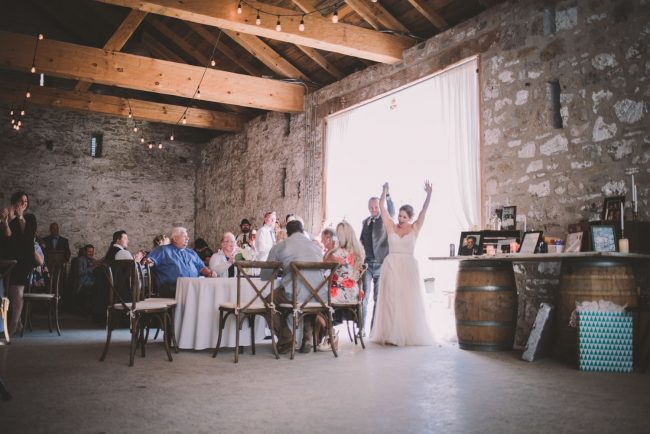 Slit Barn Wedding