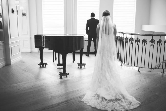 First Look Wedding Photography