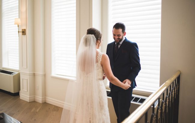 First Look Wedding Photography