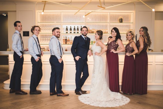 Indoor wedding photography walper hotel