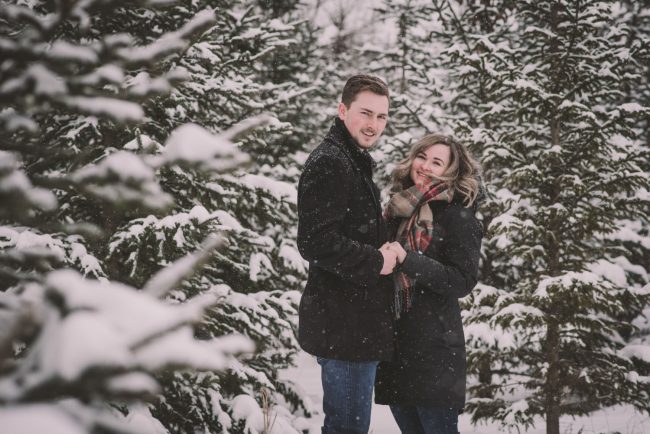 Winter Engagement Photography Guelph Kitchener Waterloo Toronto