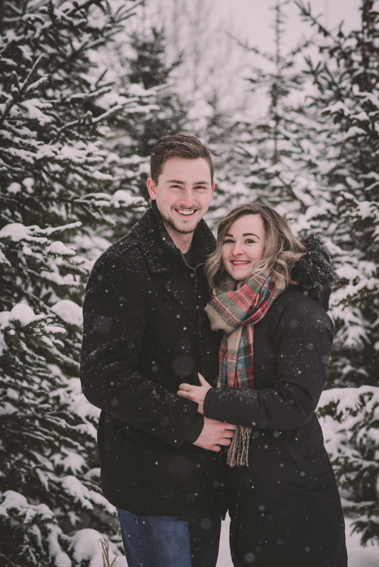 Winter Engagement Photography Guelph Kitchener Waterloo Toronto