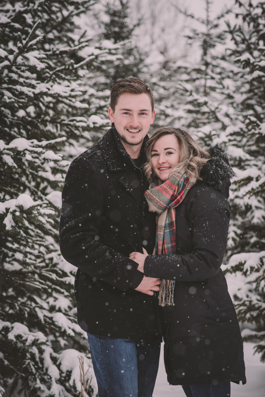 Winter Engagement Photography Guelph Kitchener Waterloo Toronto
