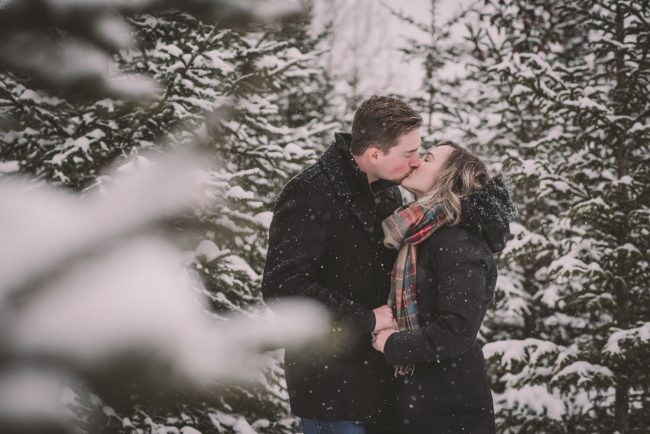 Winter Engagement Photography Guelph Kitchener Waterloo Toronto