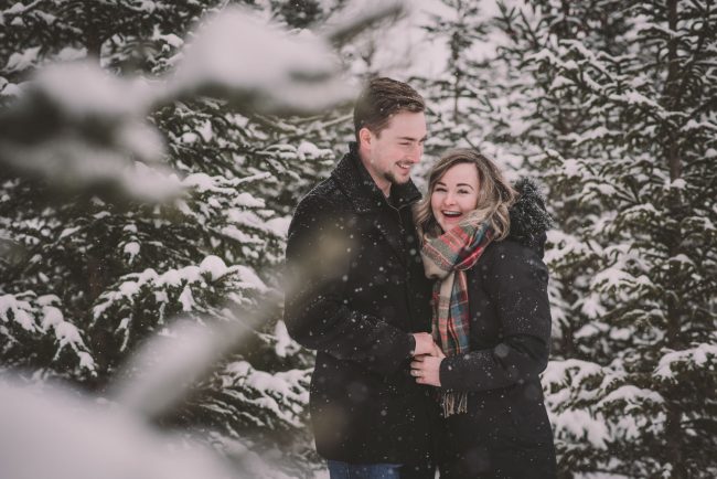 Winter Engagement Photography Guelph Kitchener Waterloo Toronto