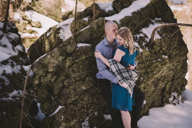 Elora Gorge Engagement Photography