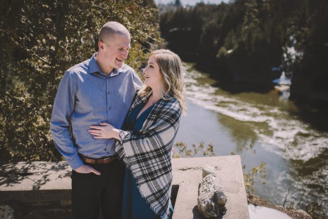 Elora Gorge Engagement Photography