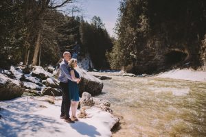 Elora Gorge Engagement Photography