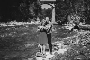 Elora Gorge Engagement Photography