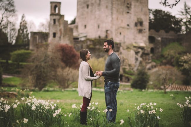 Ireland Engagement Photography Blarney Castle