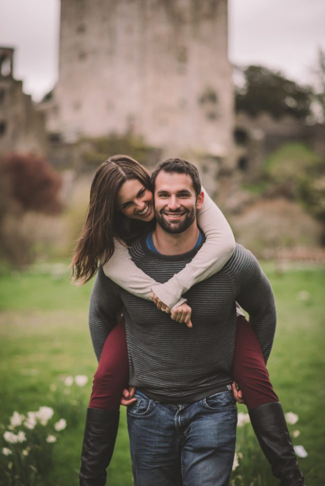 Ireland Engagement Photography Blarney Castle