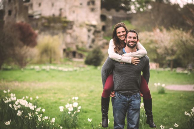 Ireland Engagement Photography Blarney Castle