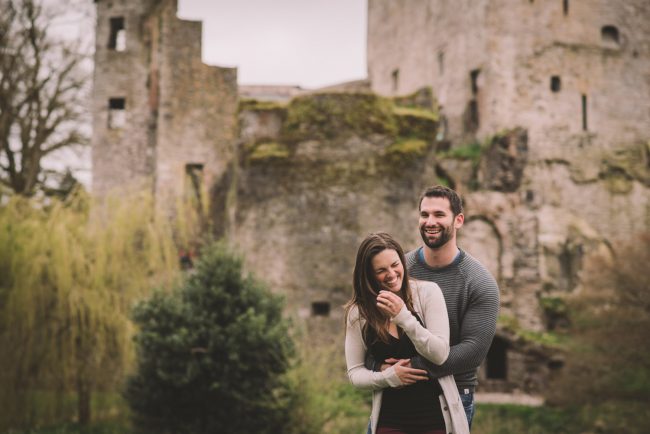Ireland Engagement Photography Blarney Castle
