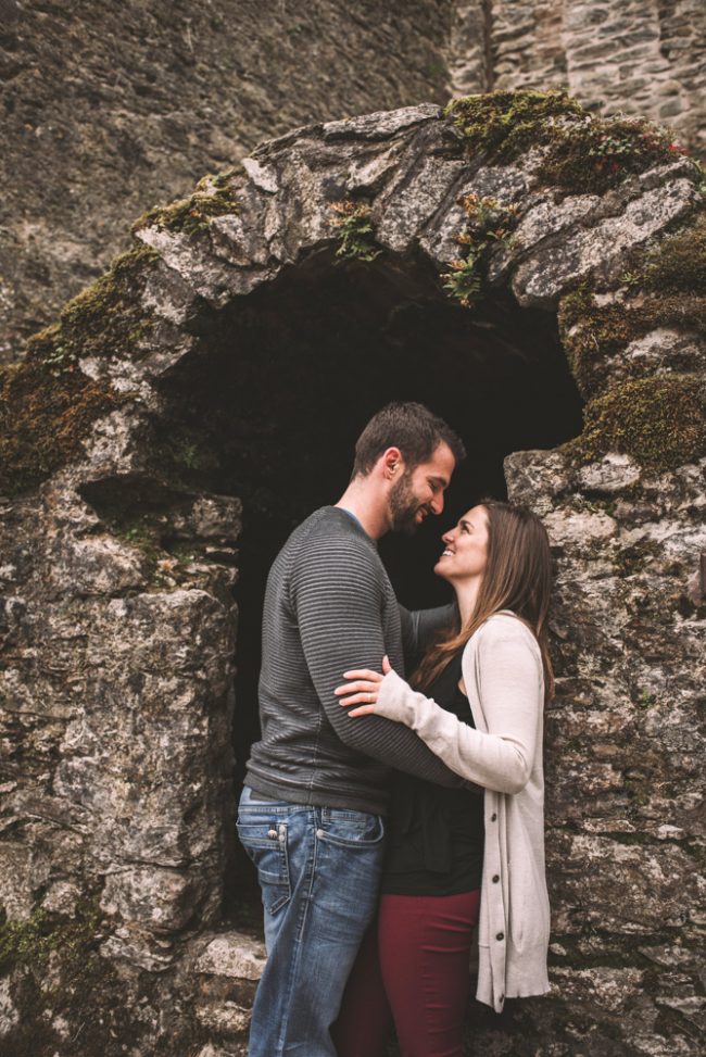Ireland Engagement Photography Blarney Castle
