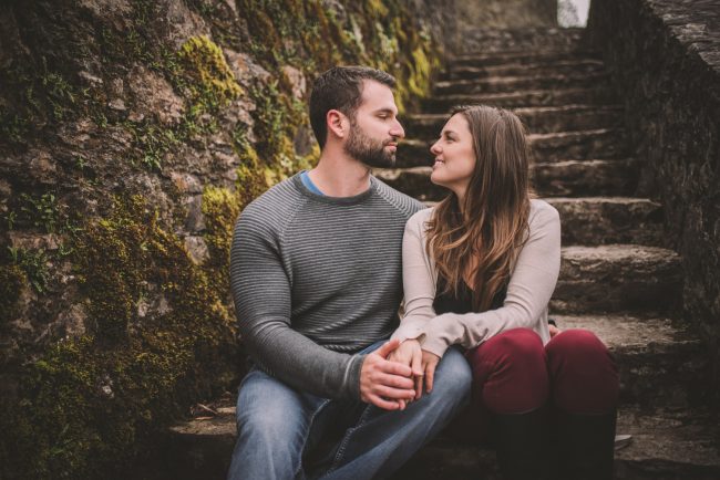 Ireland Engagement Photography Blarney Castle