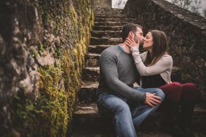 Ireland Engagement Photography Blarney Castle