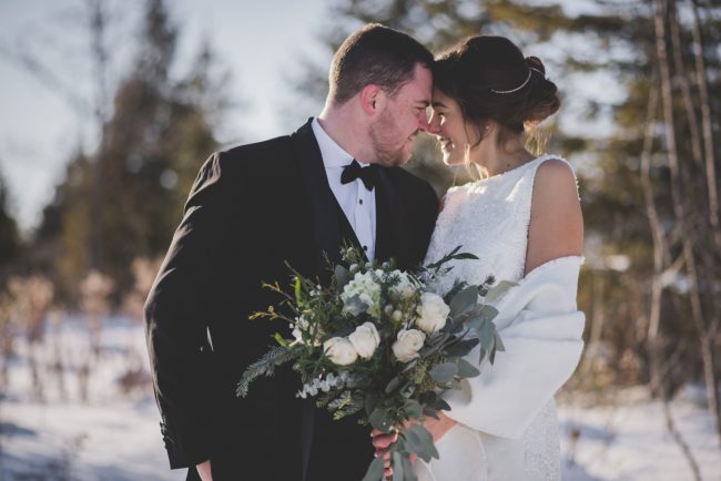 Winter wedding photography Toronto