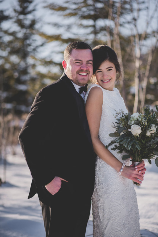 Winter wedding photography Toronto
