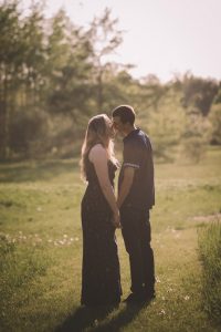Spring Blossoms Engagement Session Photography Kitchener Toronto Guelph