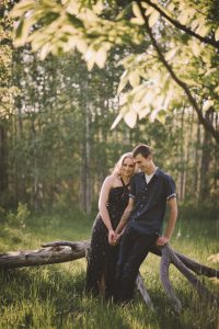 Spring Blossoms Engagement Session Photography Kitchener Toronto Guelph