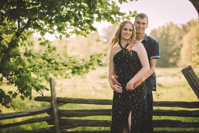 Spring Blossoms Engagement Session Photography Kitchener Toronto Guelph