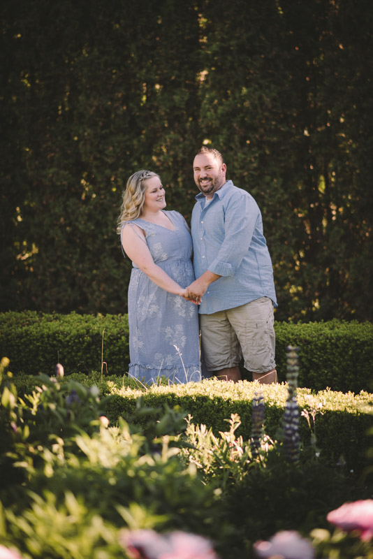 Sunset Engagement Session With Dogs Guelph Kitchener Waterloo Toronto