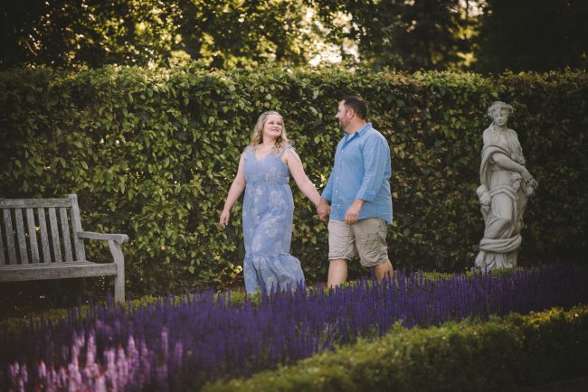 Sunset Engagement Session With Dogs Guelph Kitchener Waterloo Toronto