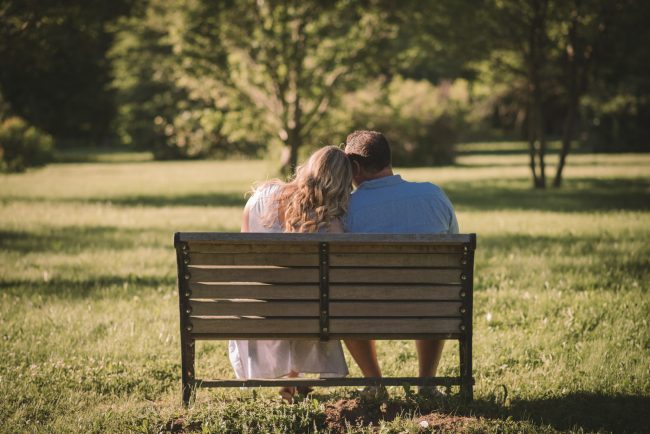 Sunset Engagement Session With Dogs Guelph Kitchener Waterloo Toronto