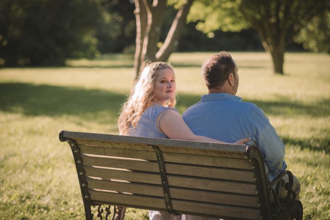 Sunset Engagement Session With Dogs Guelph Kitchener Waterloo Toronto