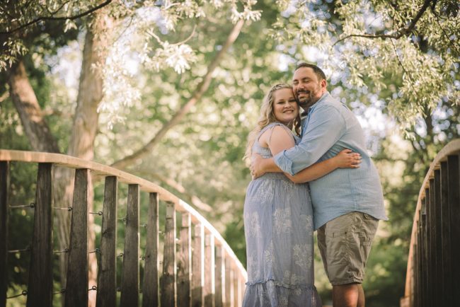 Sunset Engagement Session With Dogs Guelph Kitchener Waterloo Toronto