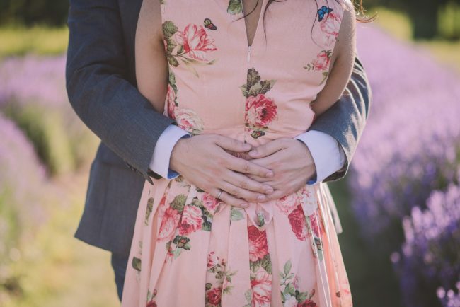 Lavender Farm Engagement Photography Toronto Kitchener