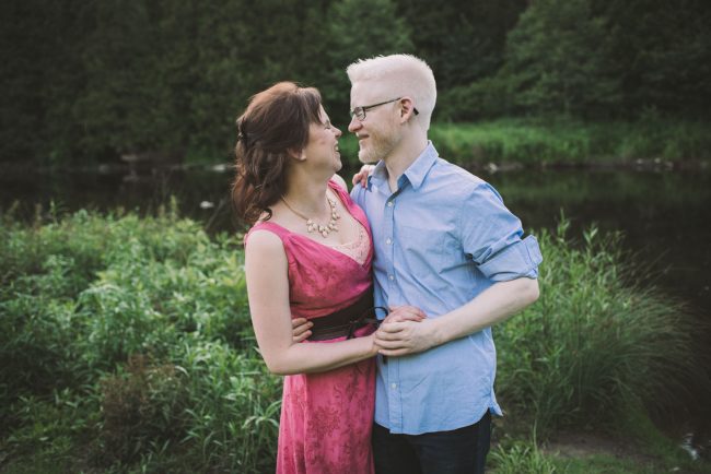 Candid Rockwood Engagement Photography