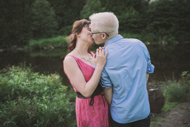 Candid Rockwood Engagement Photography