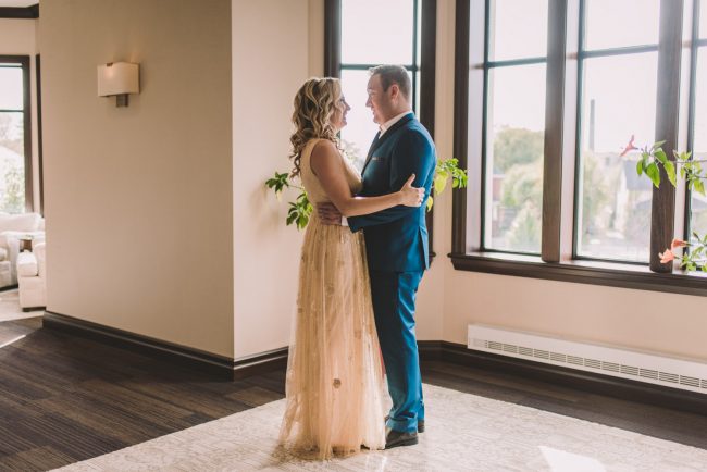 Bruce Hotel Stratford First Look Wedding Photography