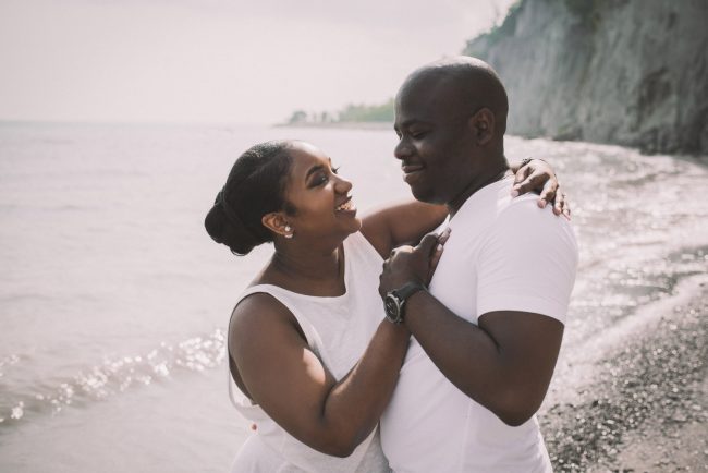 Scarborough Bluffs Engagement Photoshoot