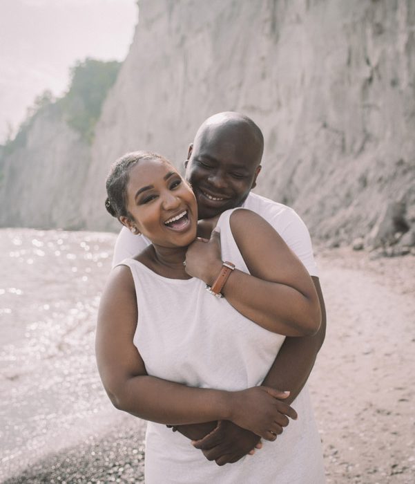 Scarborough Bluffs Engagement Photoshoot